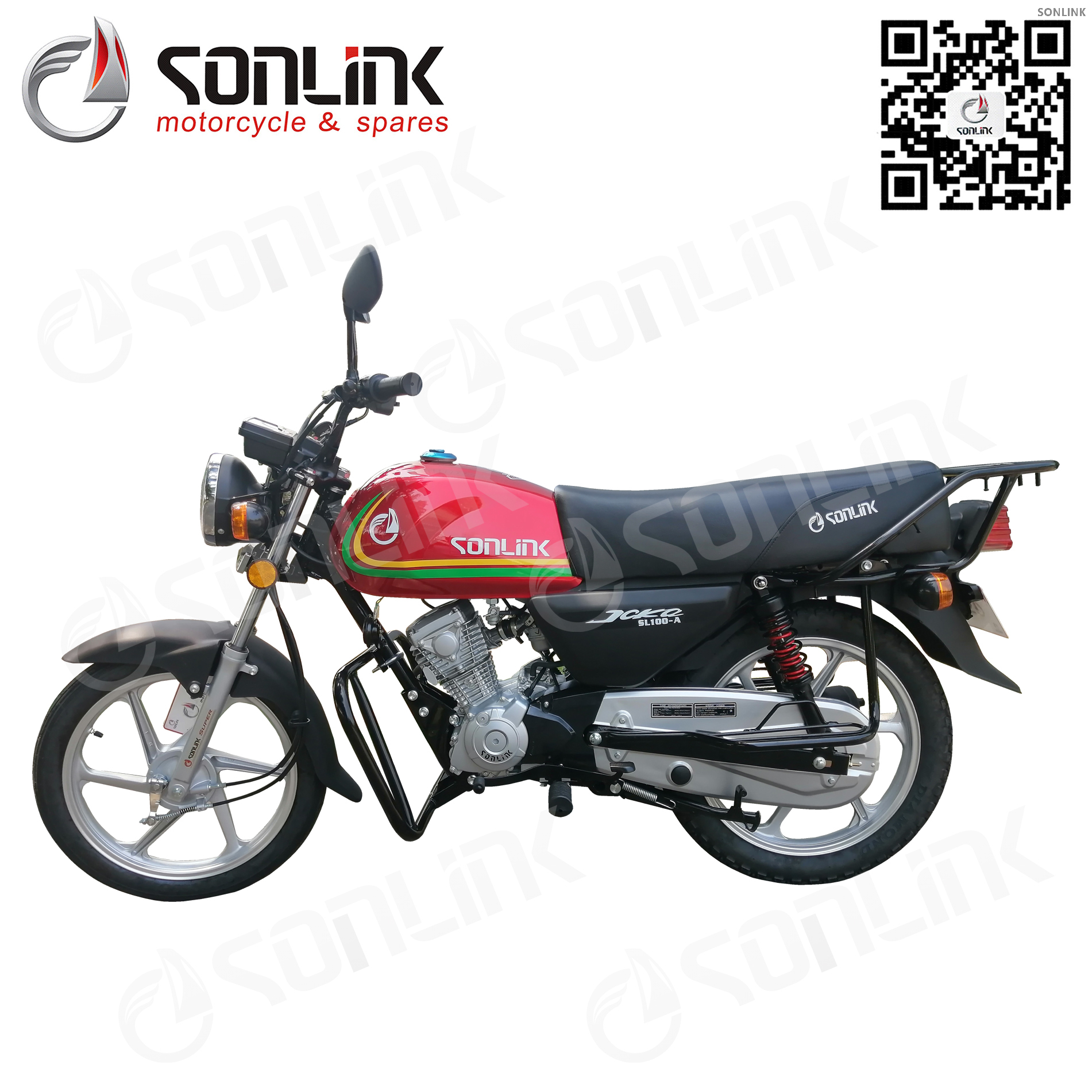 SL100-A BOXER MOTORCYCLE