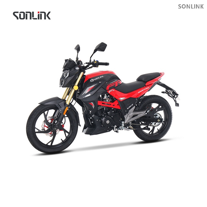 Sonlink Streebike Large Engine Petrol Moto 200CC Sport High Speed Road Racing Motorcycle 